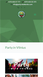 Mobile Screenshot of party-weekends.com